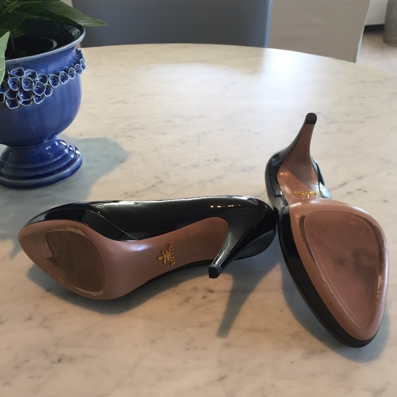 Prada Patent Platform Pumps - Picture 5 of 6